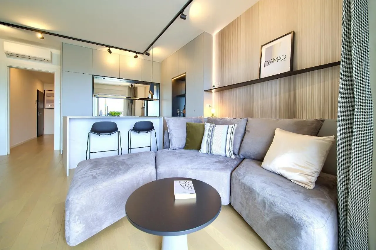 Apartment Diamar With Seaview 克尔克